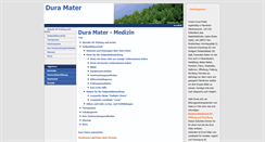 Desktop Screenshot of duramater.de